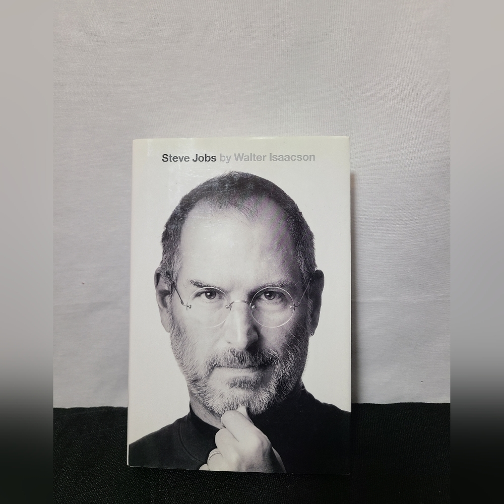 Steve Jobs biography hardcover novel